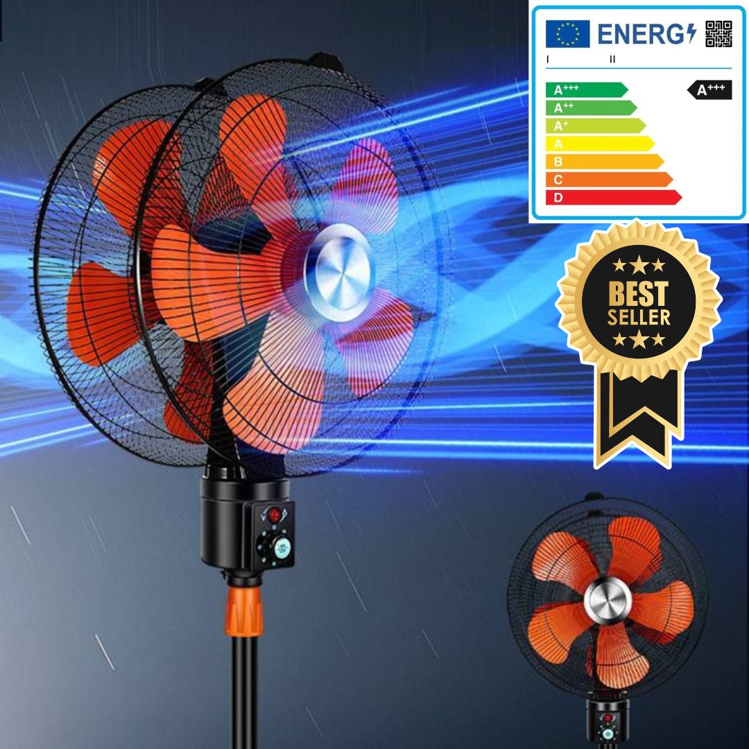 Ventilateur à deux têtes — vue 1